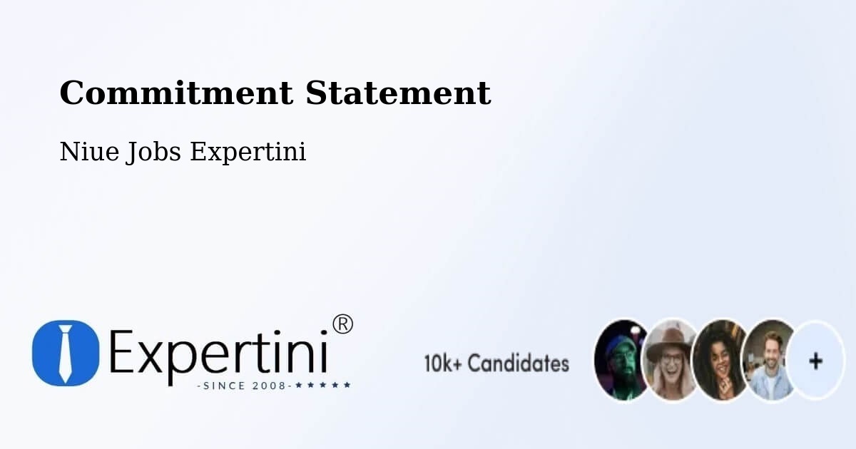 Corporate Commitment – Taoli - Niue Jobs Expertini
