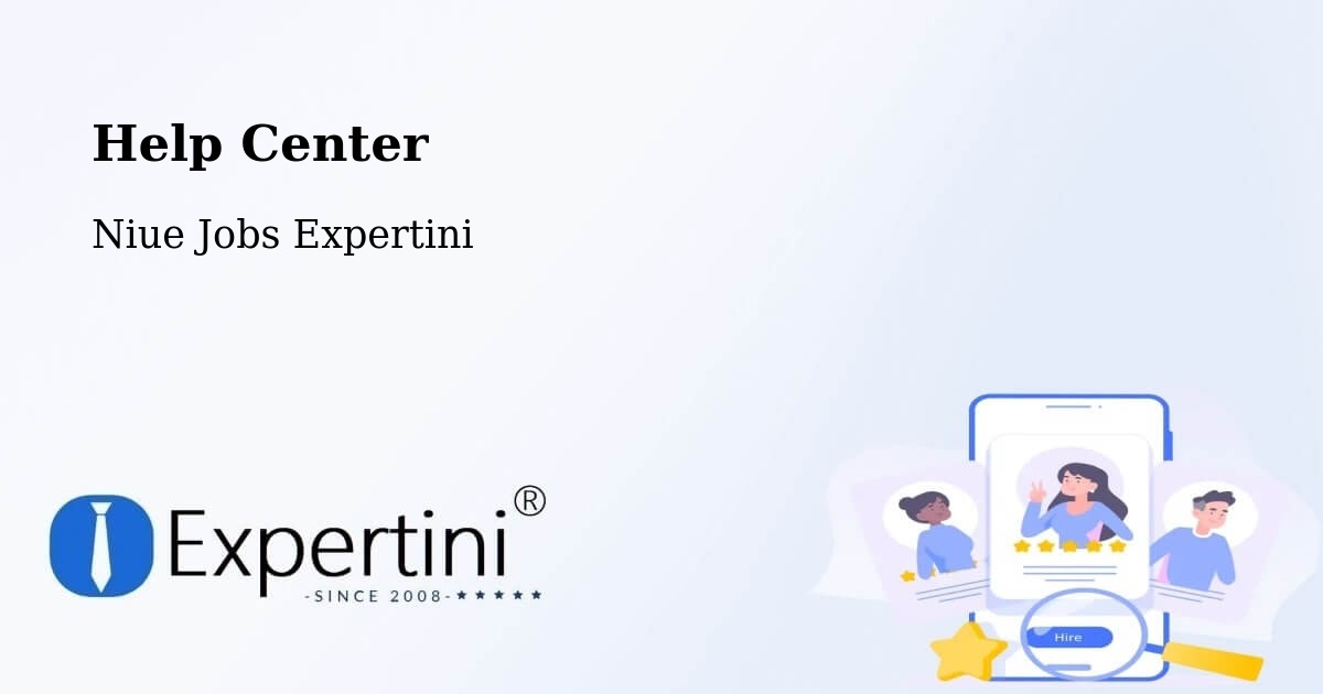 Help Center – Taoli - Niue Jobs Expertini