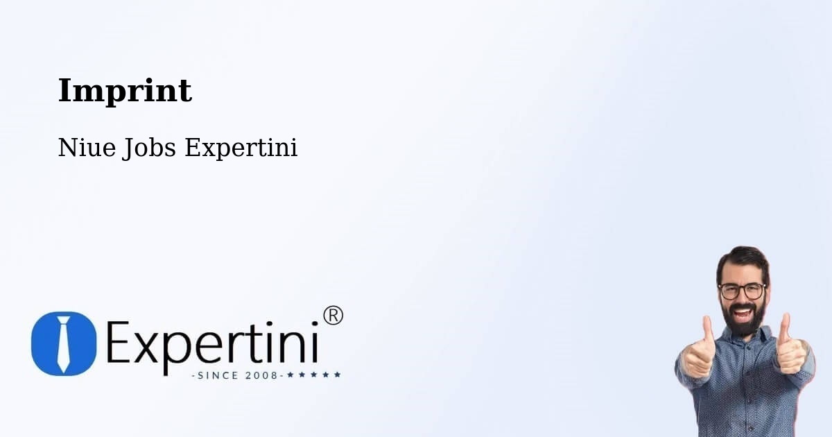 Imprint – Taoli - Niue Jobs Expertini